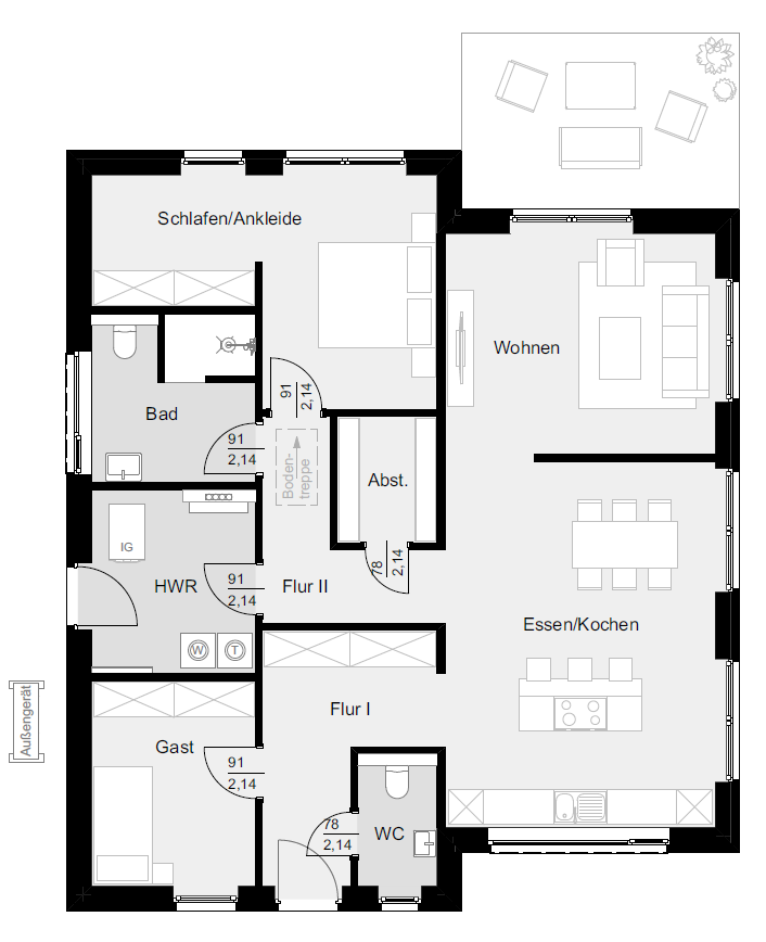 Aktionshaus Bungalow